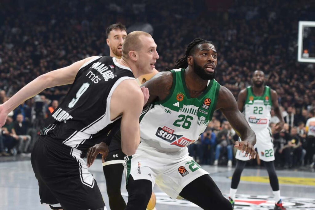 MATIJAS LESOR ALEN SMAILAGIĆ KK PARTIZAN EVROLIGA PANATINAIKOS