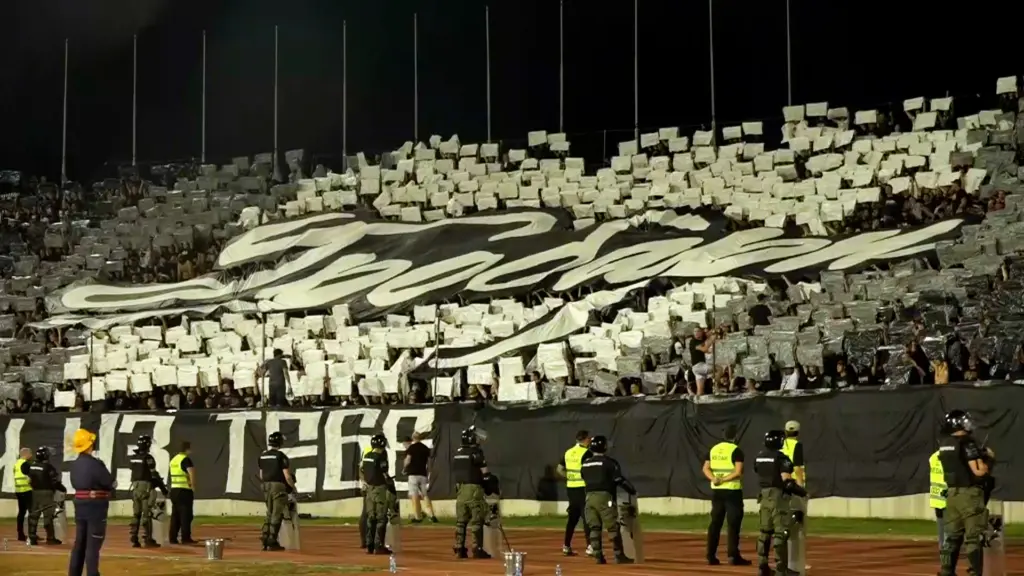GROBARI SAOPŠTENJE FK PARTIZAN 171. VEČITI DERBI FK CRVENA ZVEZDA HUMSKA