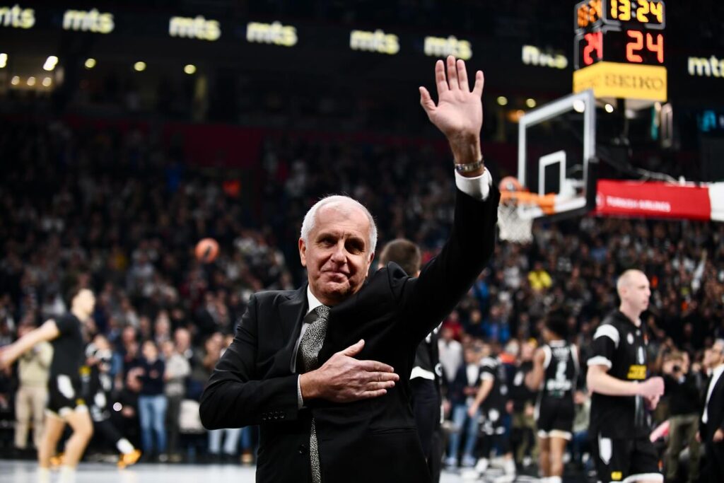 ŽELJKO OBRADOVIĆ KK PARTIZAN EVROLIGA OLIMPIJA MILANO