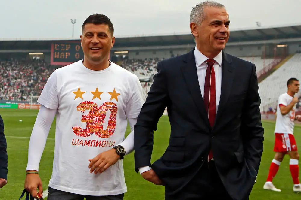 CRVENA ZVEZDA VLADAN MILOJEVIĆ I ZVEZDAN TERZIĆ