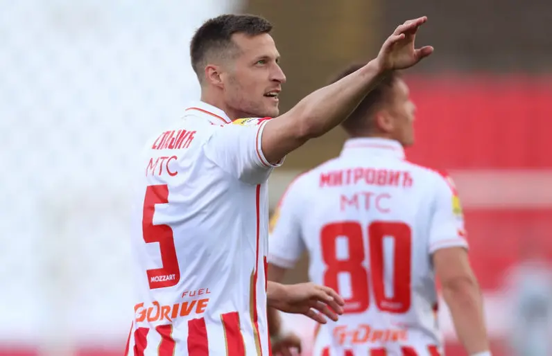Uroš Spajić štoper Crvene zvezde