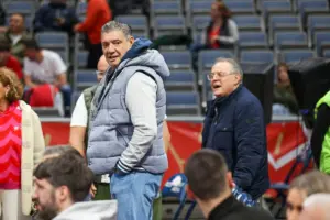 MIŠKO RAŽNJATOVIĆ I NEBOJŠA ČOVIĆ ABA LIGA UROŠ PLAVŠIĆ NIKOLA ĐURIŠIĆ