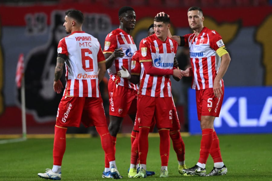 FK CRVENA ZVEZDA VLADAN MILOJEVIĆ IGRAČI LIGA ŠAMPIONA SUPERLIGA SRBIJE POVREDE