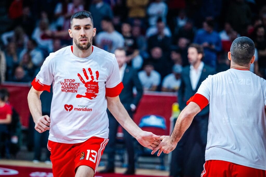 JANIS SFEROPULOS OGNJEN DOBRIĆ KK CRVENA ZVEZDA EVROLIGA