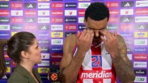 ZVEZDIN MVP ZAPLAKAO NA KRAJU MEČA! Otvorio dušu nakon teške povrede! KK CRVENA ZVEZDA EVROLIGA DŽOEL BOLOMBOJ