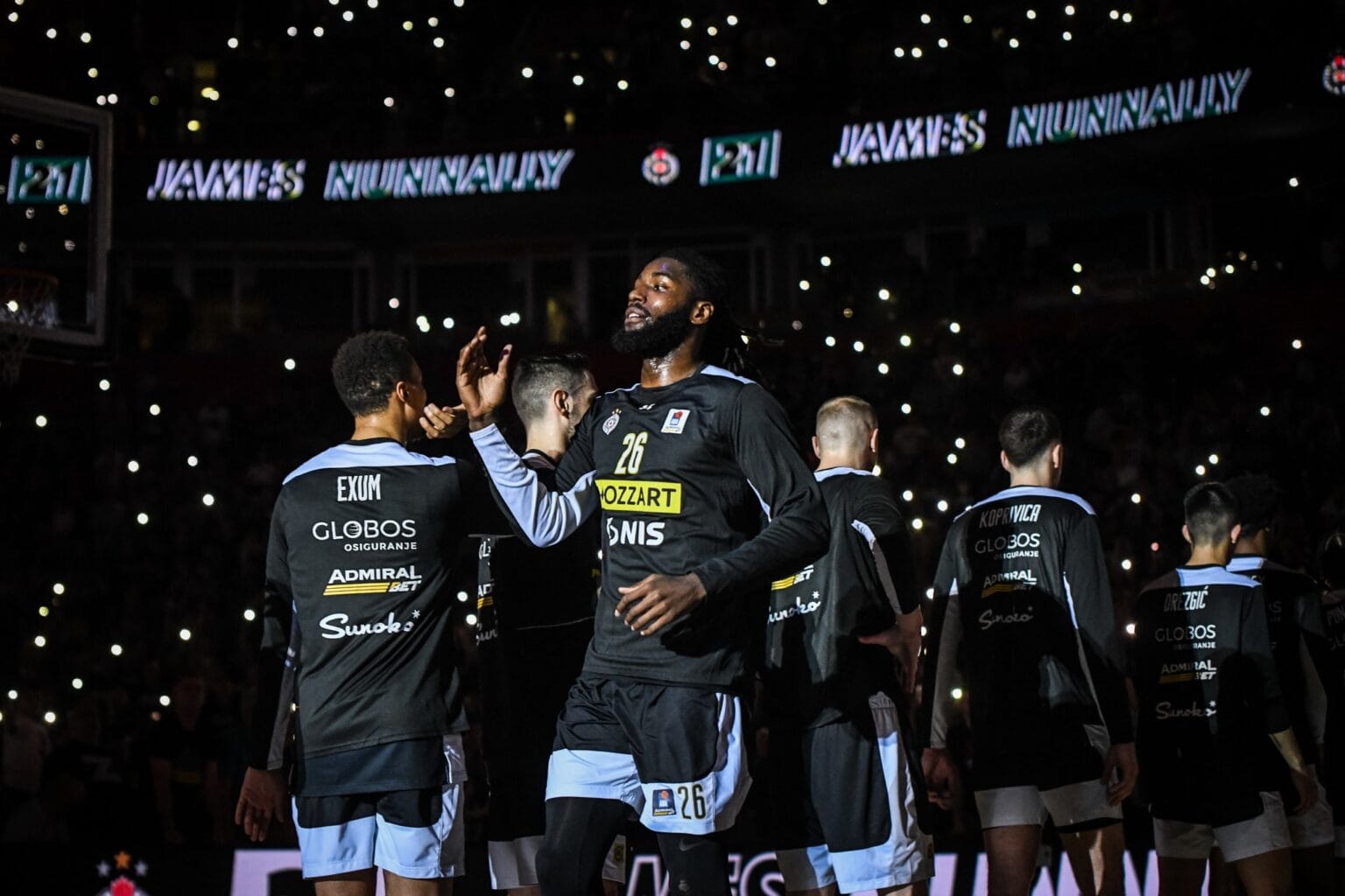 KK PARTIZAN MATIJAS LESOR PANATINAIKOS EVROLIGA