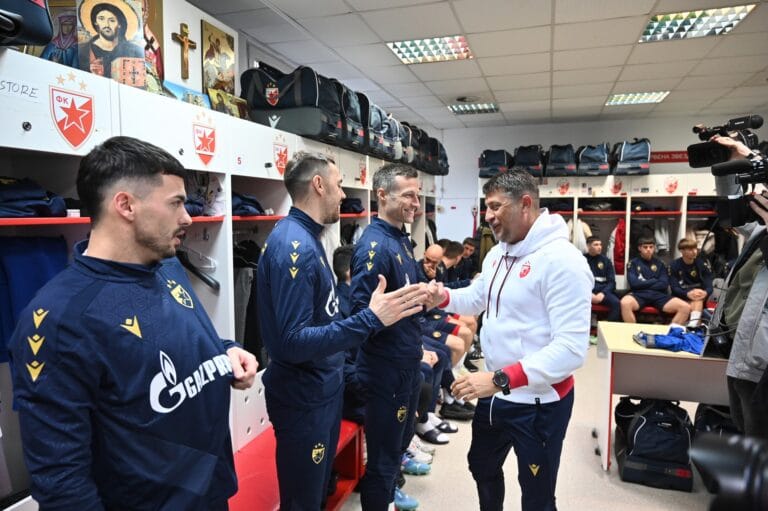 FK CRVENA ZVEZDA VLADAN MILOJEVIĆ NEMANJA RADONJIĆ MILAN RODIĆ UROŠ SPAJIĆ