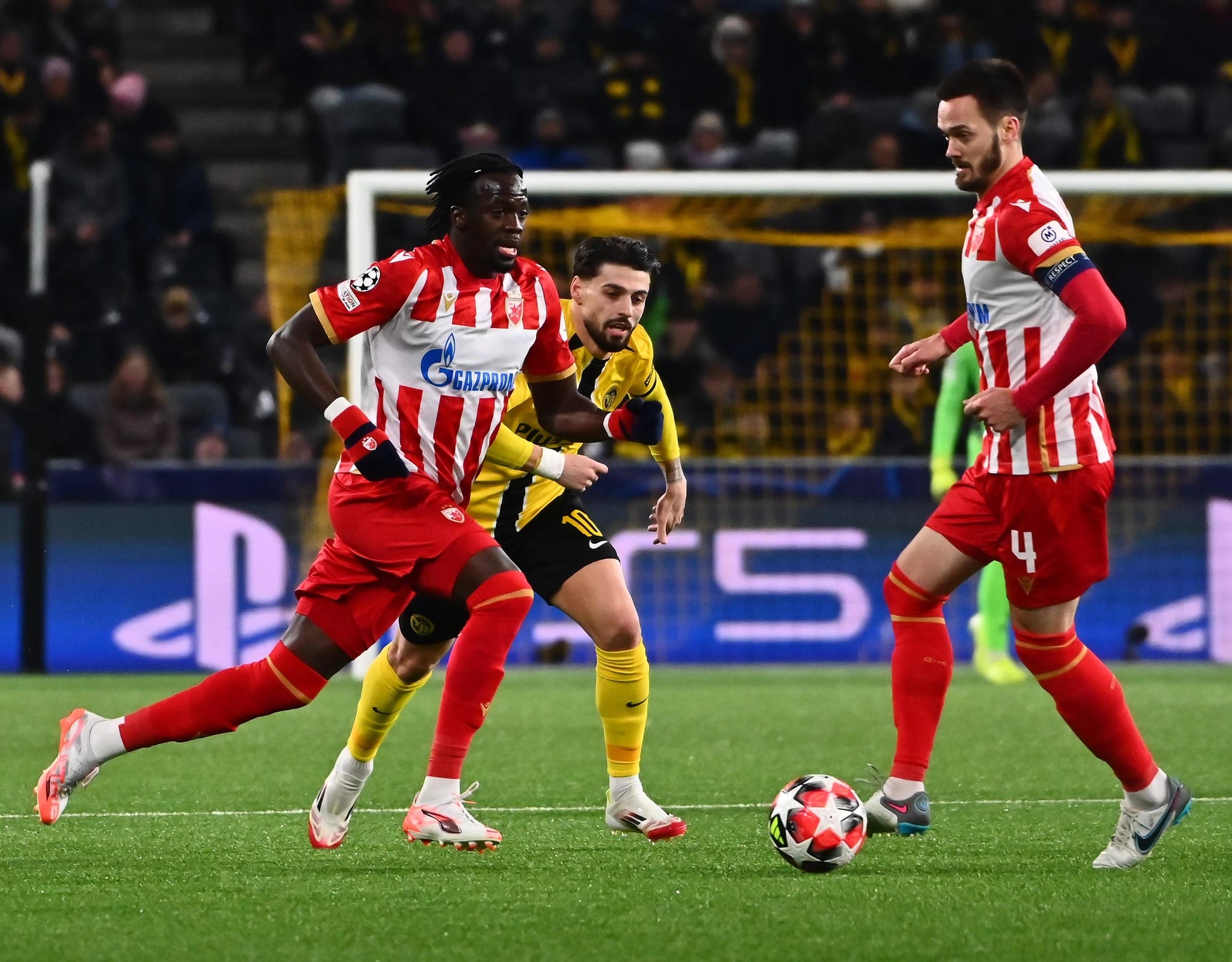 JANG BOJS CRVENA ZVEZDA LIGA ŠAMPIONA ŠERIF NDIAJE