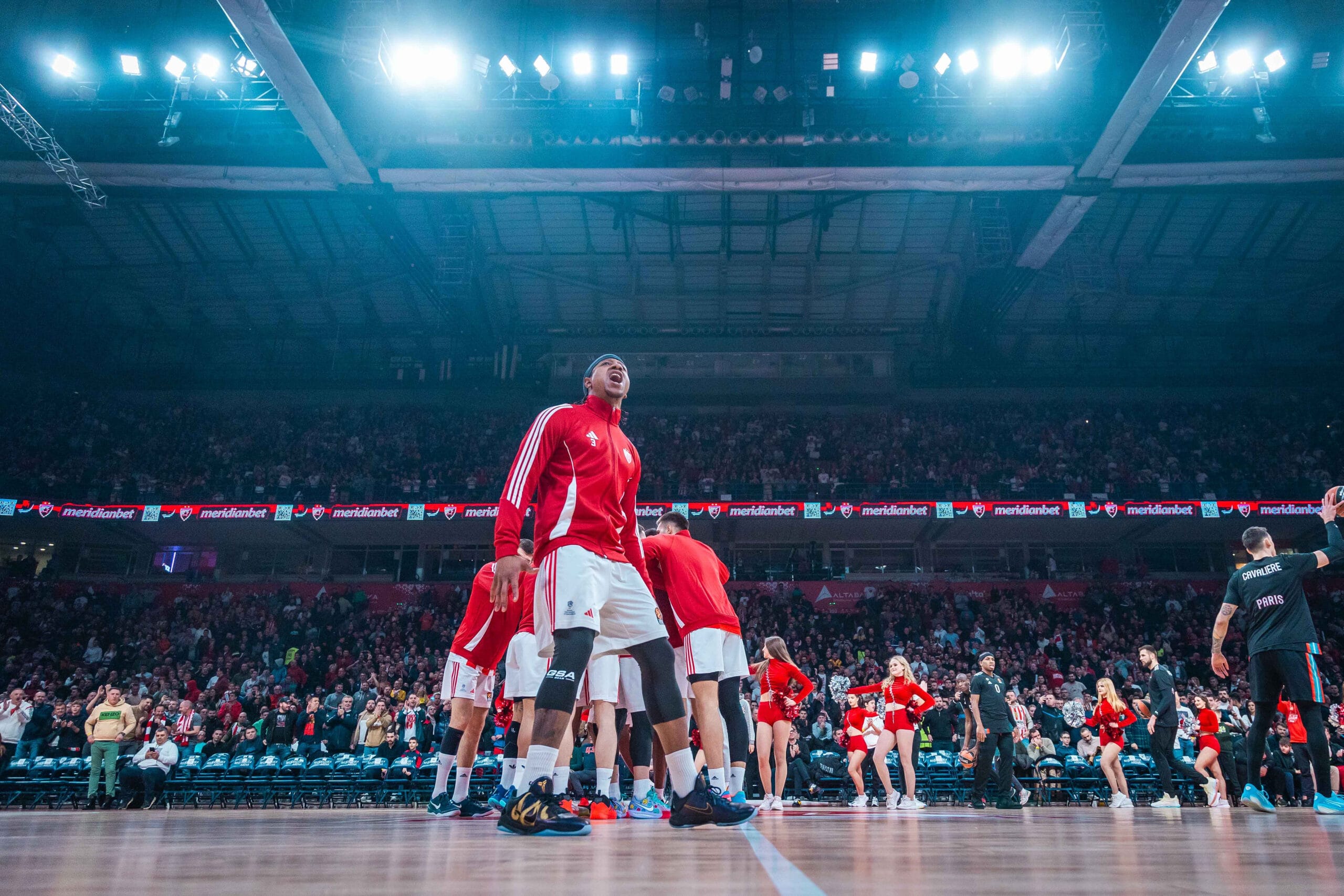 CRVENA ZVEZDA VS PARIZ EVROLIGA