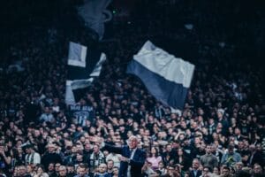 NAVIJAČ PARTIZANA IZBAČEN IZ ARENE! Haos u Monaku! PARTIZAN VS MAKABI ŽELJKO OBRADOVIĆ GROBARI