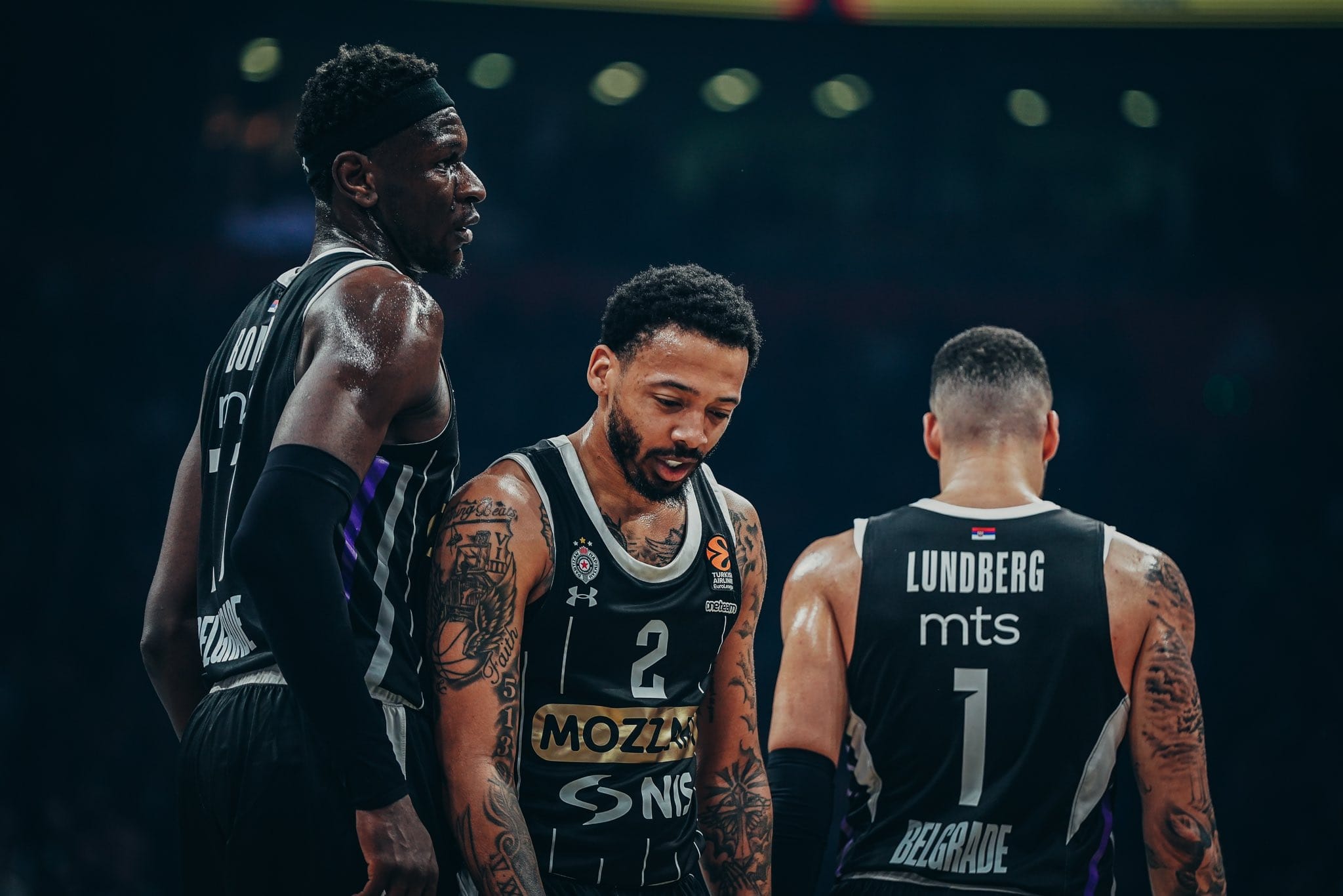 PARTIZAN VS PARIS EVROLIGA BEOGRADSKA ARENA