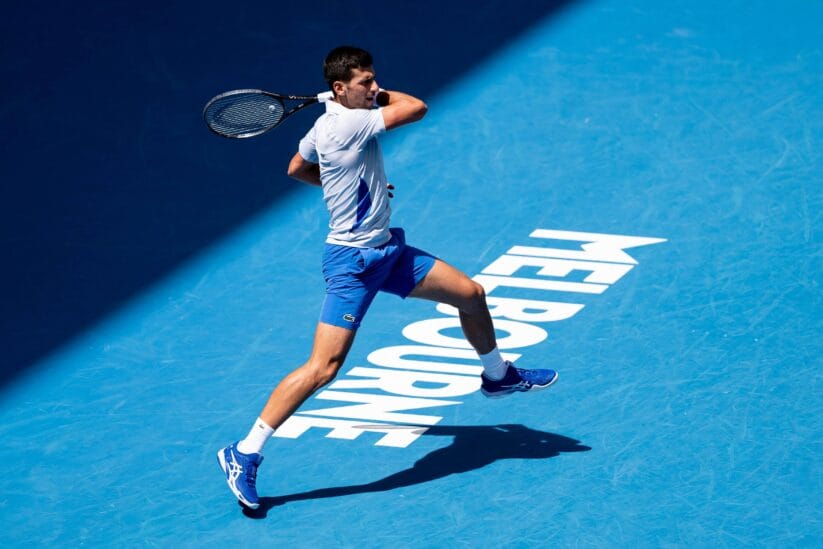 NOVAK ĐOKOVIĆ MELBOURNE AUSTRALIAN OPEN