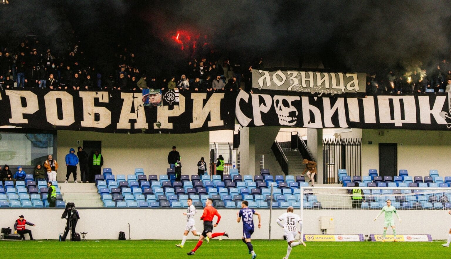 TEKSTILAC ODZACI VS PARTIZAN SUPERLIGA SRBIJE