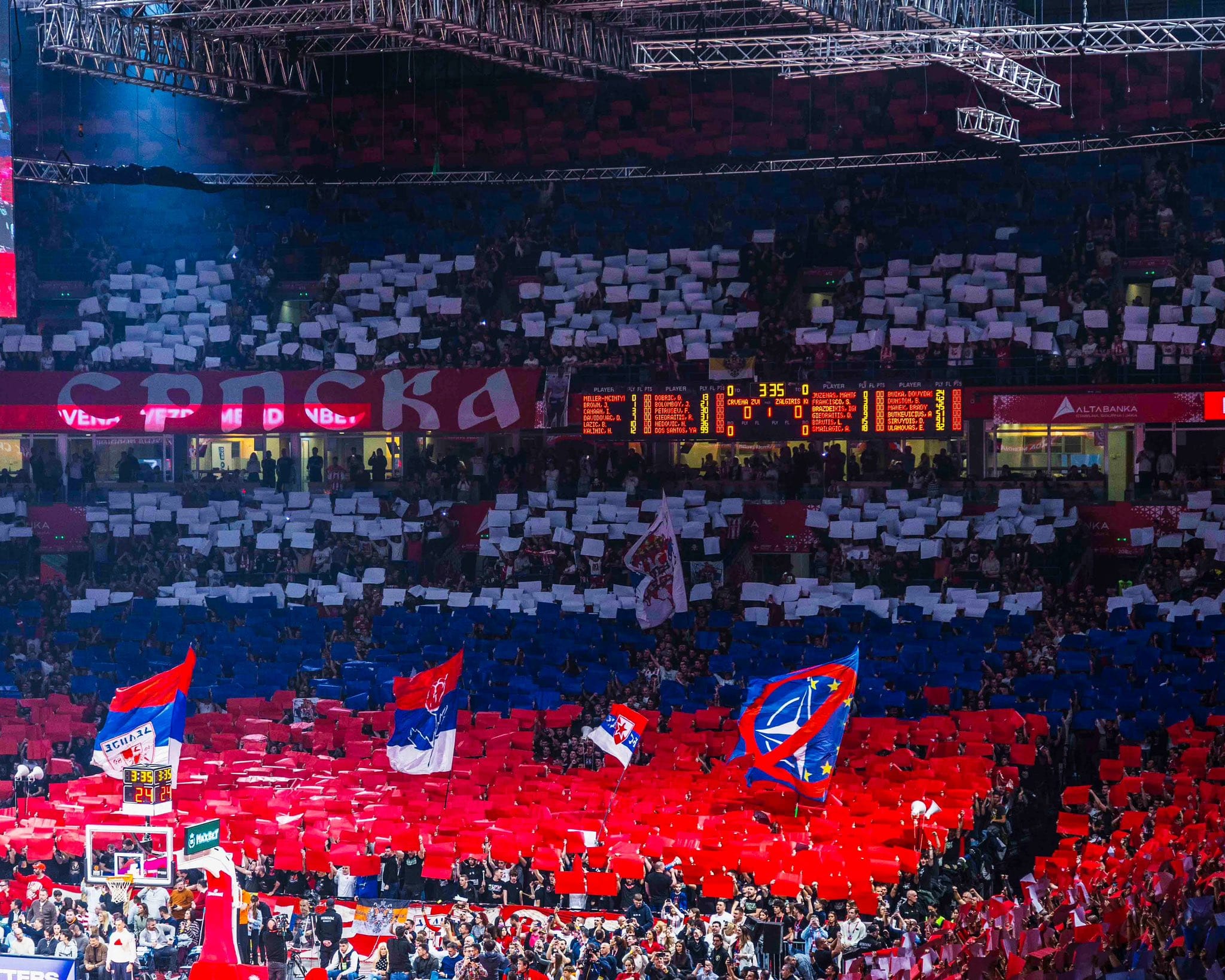 CRVENA ZVEZDA VS ŽALGIRIS EVROLIGA