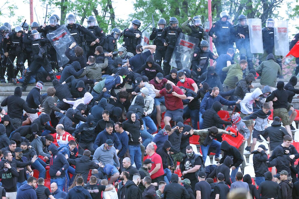 FK RADNIČKI 1923 CRVENA ZVEZDA SUKOB DELIJA I ŽANDERMERIJE