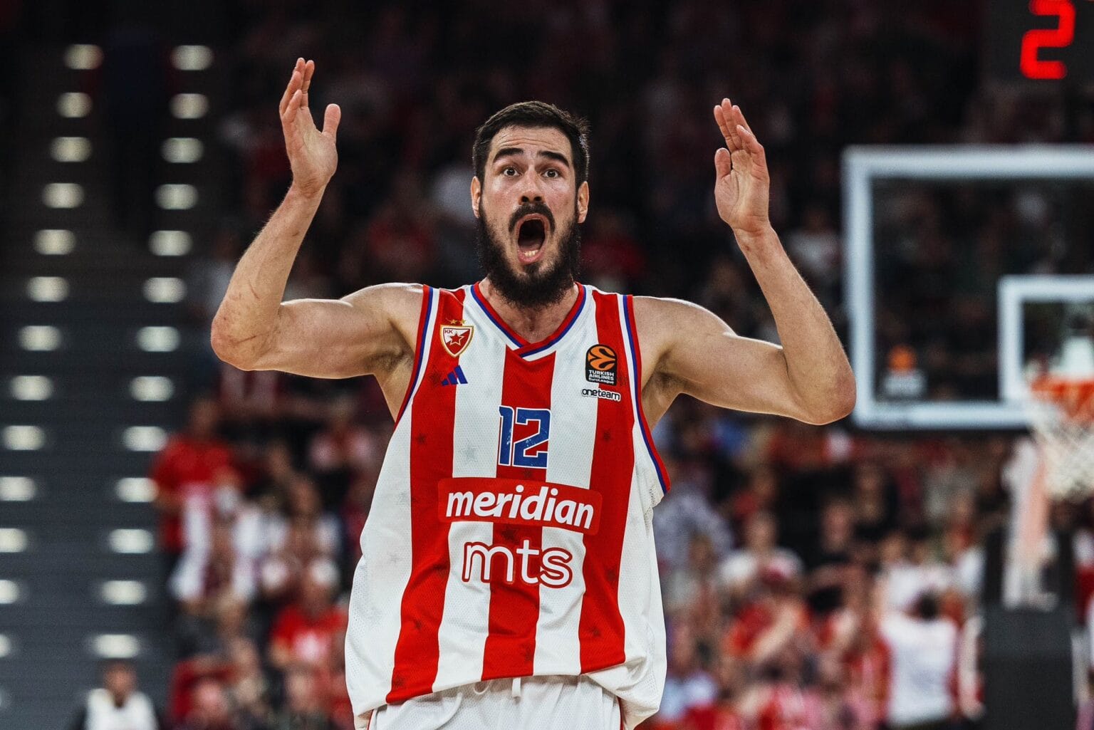 CRVENA ZVEZDA VS. BAJERN MINHEN NIKOLA KALINIĆ EVROLIGA