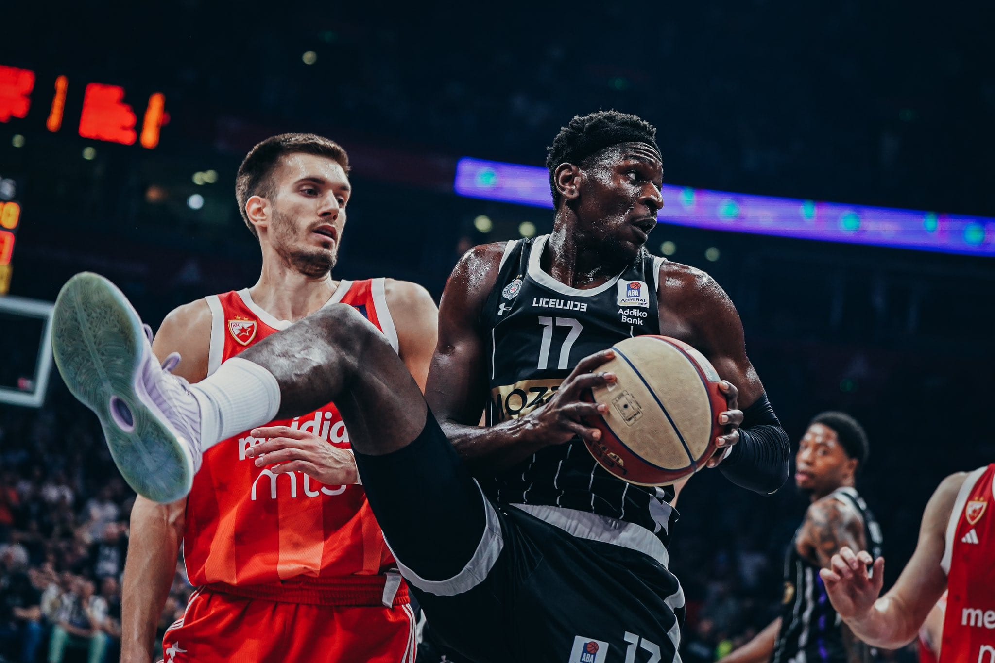 PARTIZAN VS CRVENA ZVEZDA ABA LIGA