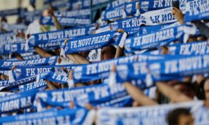 BRUKA! Huligani iz Novog Pazara skandirali ratnom zločincu u Novom sadu! 141008_pazar-partizan-playoff-17_f