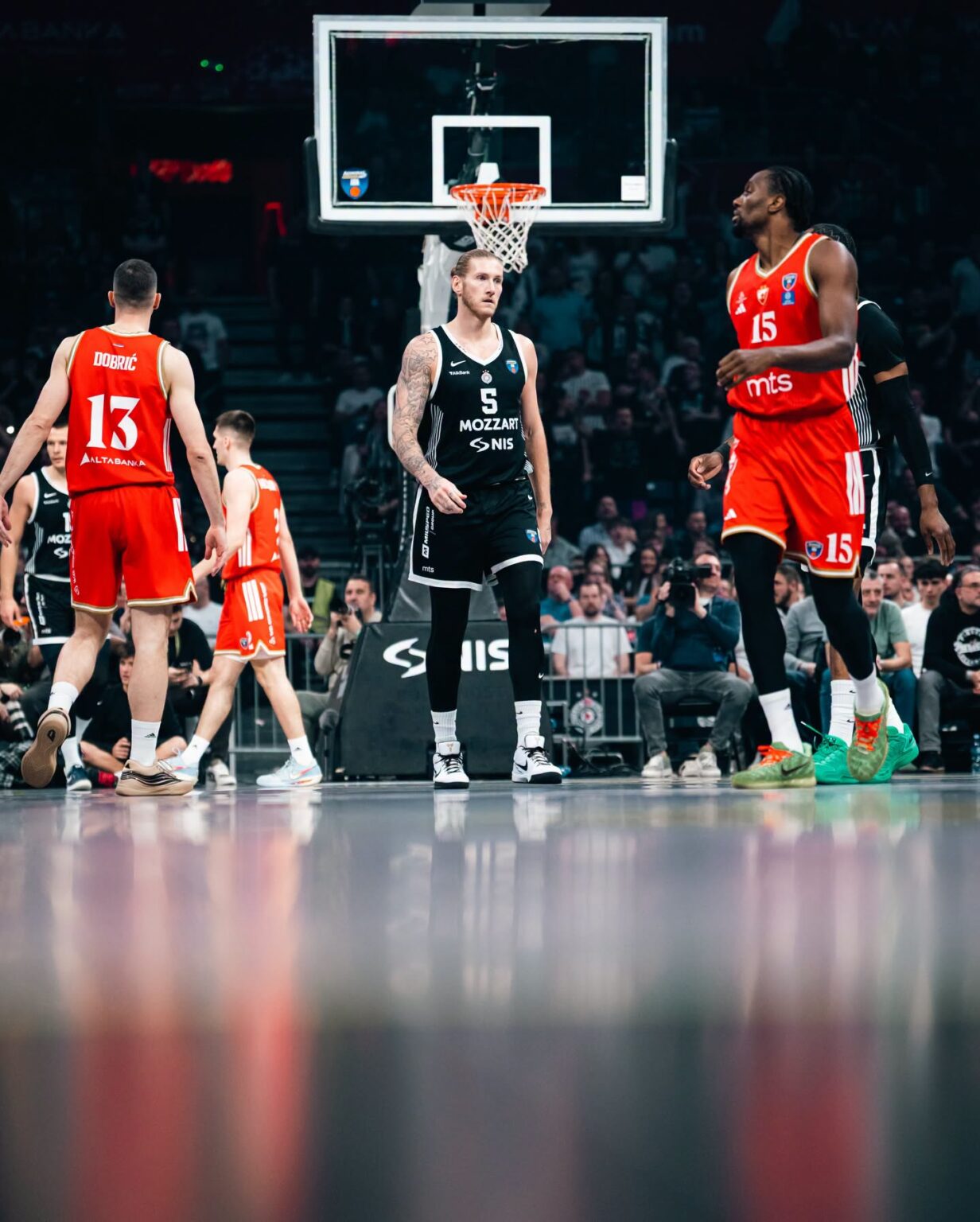 Izvor: KK Partizan / Večiti derbi ABA liga - KK Partizan - KK Crvena zvezda 19.04.2026.