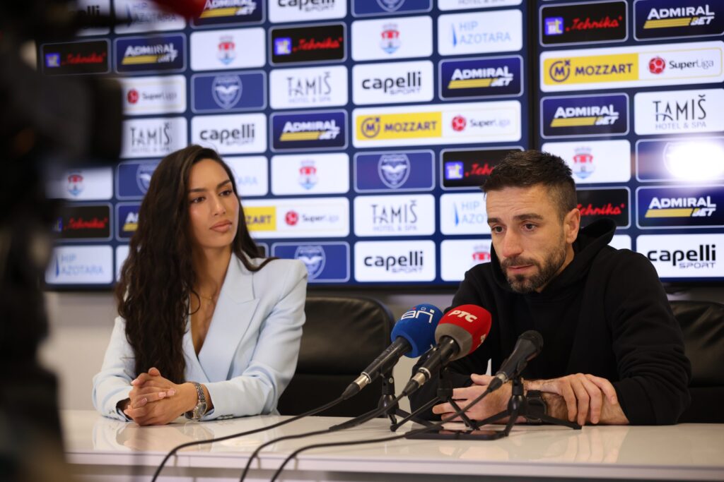 Izvor: FK Železničar Pančevo / Radomir Koković - Superliga Srbije Crvena zvezda - Železničar 2:2 22.04.2026.