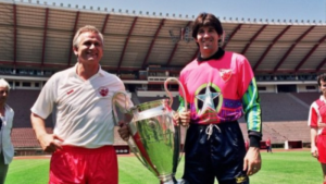 Izvor: FK Crvena zvezda / Ljupko Petrović i Diko Stojanović 1991. godina