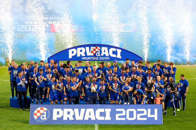 Izvor: GNK Dinamo Zagreb / 26.05.2024. stadion Maksimir, Zagreb - SuperSport HNL 36. kolo, GNK Dinamo Zagreb - NK Rudeš