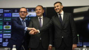 Izvor: FK Partizan / UEFA licenca Rasim Ljajić, Predrag Mijatović, Danko Lazović