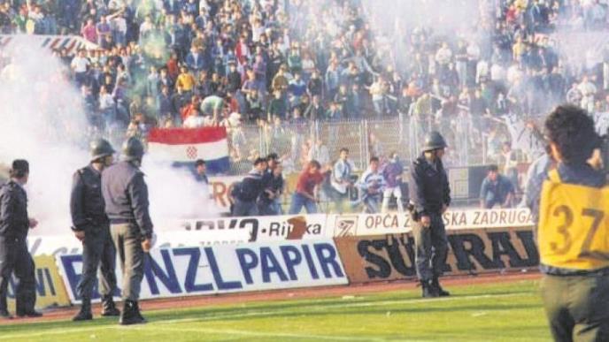 Izvor: YZ / Dinamo Zagreb - Crvena zvezda Maksimir 1990. godine