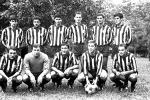 Izvor: FK Partizan / Najveće evropske pobede FK Partizana - Rikardo Gomeš / 1966 - Kovačević, Galić, Hasanagić, Jusufi, Miladinović, Bajić; Bečejac, Ćurković, Rašović, Vasović, Vislavski!