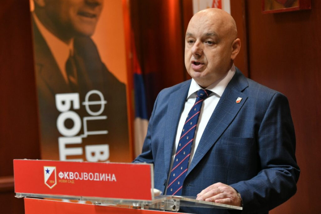Izvor: FK Vojvodina / Dragoljub Zbiljić predsednik FK Vojvodine