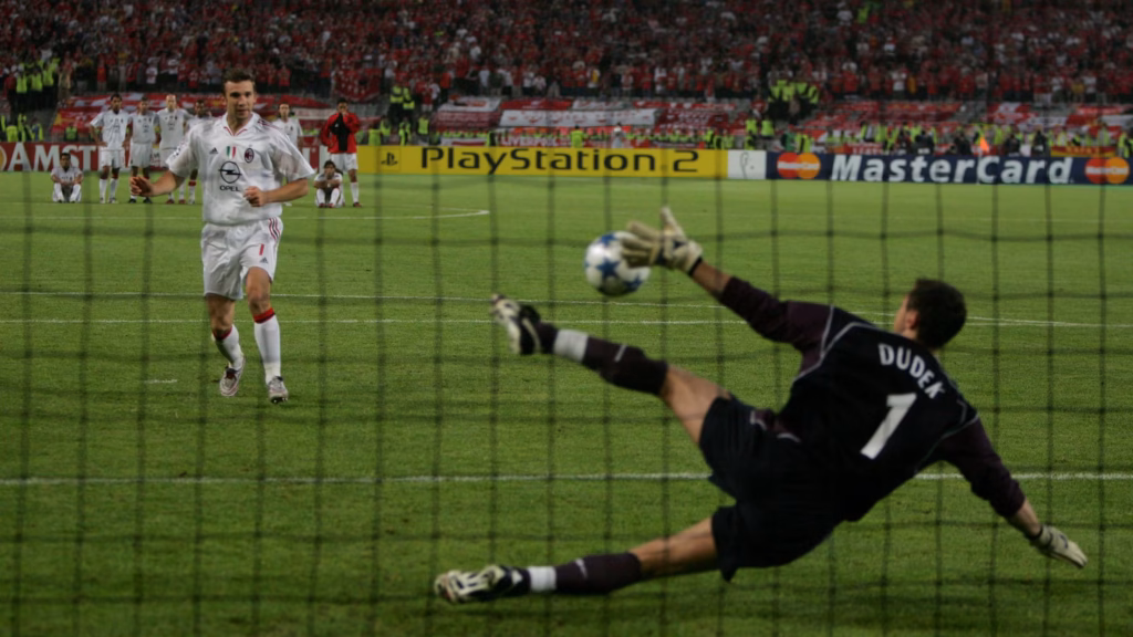 Izvor: UEFA / Liverpul – Milan 3:3 (penali 3:2) 2005. godine