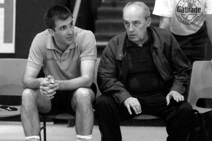 Izvor: KSS / Aleksandar Nikolić i Željko Obradović KK Partizan