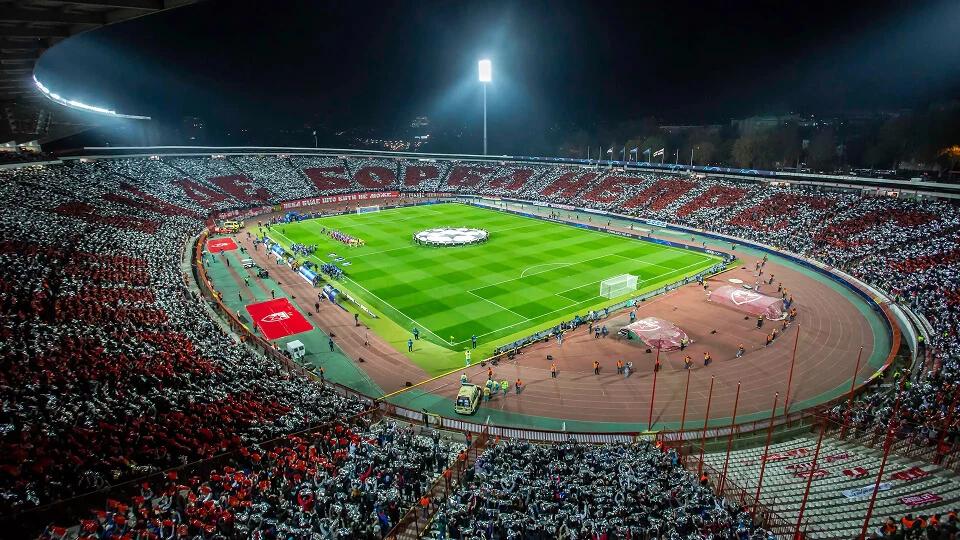 Izvor: FK Crvena zvezda / Stadion 'Rajko Mitić'
