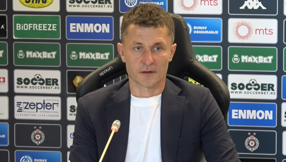 Izvor: FK Partizan / Saša Ilić novi trener FK Partizana