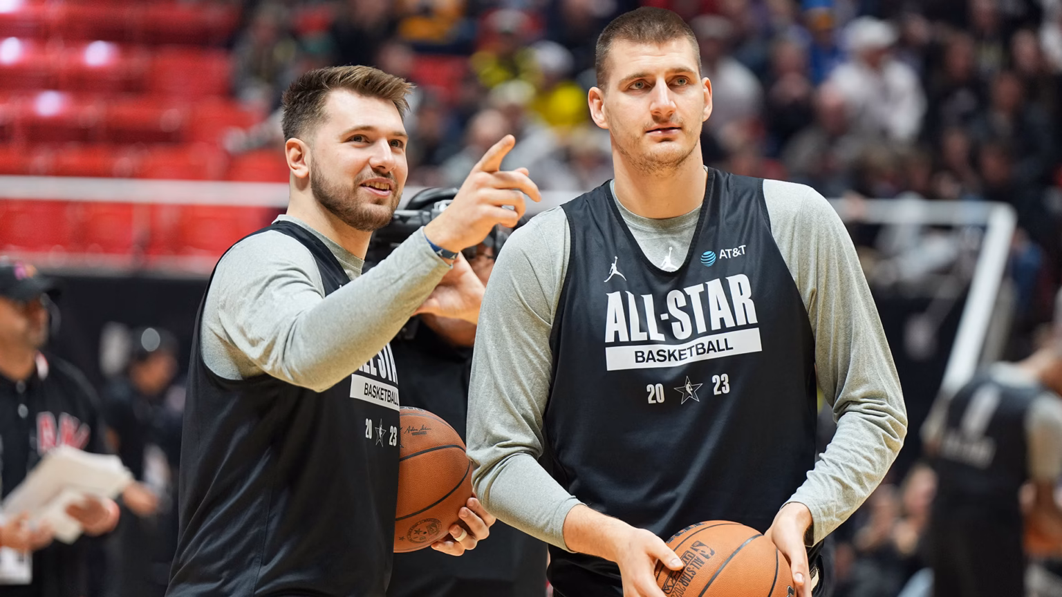 NBA superstar najavio dolazak u Crvenu zvezdu! (VIDEO) Izvor: NBA / Nikola Jokić i Luka Dončić All Star 2023
