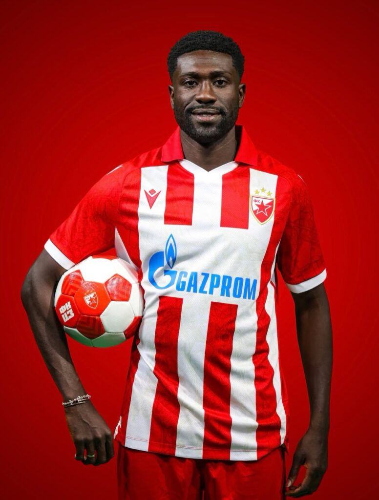 Izvor: FK Crvena zvezda / Novi igrač Derik Lukasen
