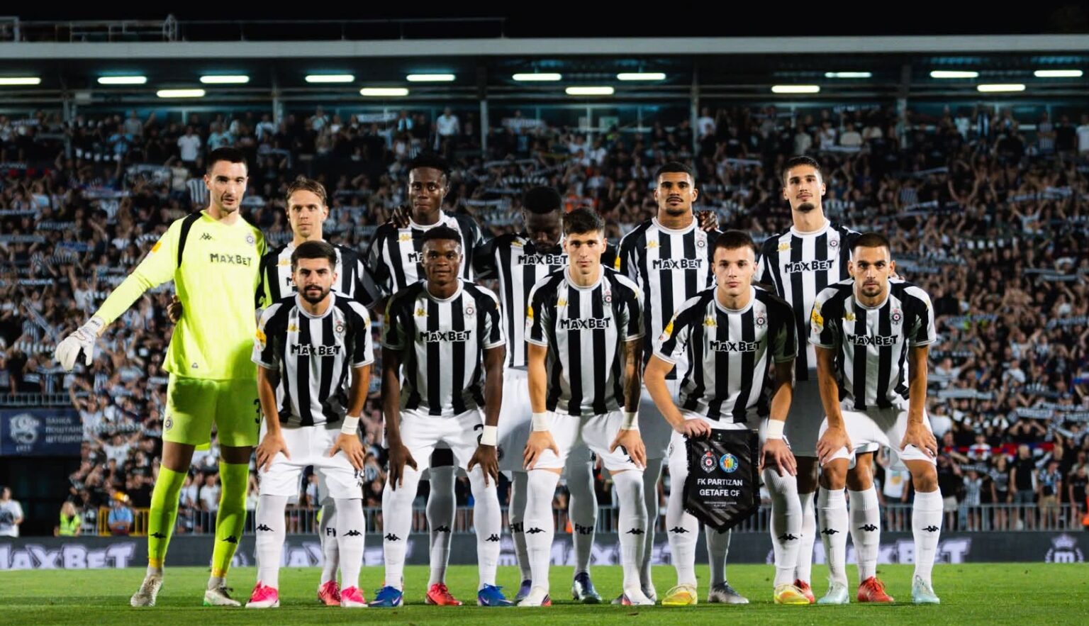 Partizan žestoko oštećen protiv Hetafea? Izvor: FK Partizan